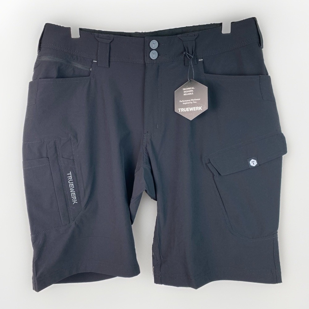 Truewerk Men's Black Cargo Shorts